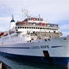 Logo "Logos Hope", la biblioteca flotante más grande del mundo amarró en la Estación Fluvial