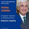 Logo Patria Sonora - Entrevista a Roberto Salafia Embajador Argentino en Republica Checa