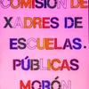 Logo Reportaje a Blasa y Andrea de la comisión xadres escuelas públicas morón