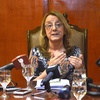 Logo #CoberturaLU14 Alicia Kirchner | Gobernadora de Santa Cruz @aliciakirchner Conferencia de Prensa 