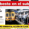 Logo Informe sobre asbesto en el subte - Semanario CTA (19/11/2021)