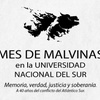 Logo MES DE MALVINAS EN LA UNS