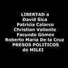 Logo QUEDAN CINCO DETENIDOS POLÍTICOS - LIBERTAD !!