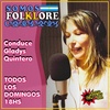 Logo "Somos Folklore" programa de radio. Domingos 18 hs Por  Radio Caput. Conduce Gladys Quintero.