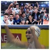 Logo Argentina, campeón mundial juvenil en vóley y natación