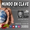 Logo MUNDO EN CLAVE - Conducen Hugo Gulman y Larry Levy - 26 09 2023 (ESPAÑA)