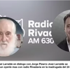 Logo José Larralde en el día de la bandera