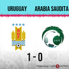 Logo Gol de Uruguay: Uruguay 1 - Arabia Saudita 0 - Relato de @espectador810