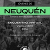 Logo @JovenesPorelClimaNeuquen  1ra  reunión 18/03