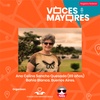 Logo Voces Mayores. Rebeca Bortoletto entrevista a Celina Sancho Quesada