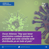 Logo CEPA DE MANAOS: "Es probable que esta variante este distribuida ya en todo el país" - EN EL MEDIO