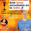 Logo Federico Hirigoyen en Radio Late con Mónica Farro
