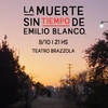 Logo La muerte sin tiempo de Emilio Blanco