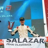Logo Francisco Olaverría “La gente de Salazar siempre me está apoyando, por eso llevo la bandera”