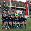 Logo Boca Fútbol Femenino: Las Gladiadoras perdieron 3-1 con River en la cancha auxiliar del Monumental