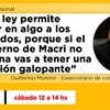 Logo #ReformaPrevisional | Guillermo Moreno: "No hay que señalar con el dedo a ningún compañero"