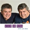 Logo VIVIR DE RISA & Entrevista a CARLOS PERCIAVALLE