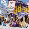 Logo Ileana Celotto de AGD UBA con Victor Hugo Morales sobre el paro y la marcha universitaria