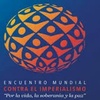 Logo Encuentro Mundial Antiimperialista en Venezuela y próximas elecciones en Bolivia. 