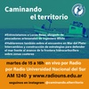 Logo Caminando el Territorio 20/5/25 Entrevista a Lucas Beier. Encuentro Defensa Territorio Marino en MdP