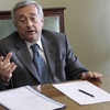 Logo "DIALOGANDO CON ALEART" con el doctor ROBERTO FALISTOCCO  Ministro de la Corte