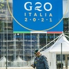 Logo Juan X Guido Mundialmente Conocido, G20 en Roma 2021