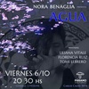 Logo Victor Hugo anuncia el recital de Nora Benaglia