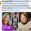 Logo Mónica Botero acusó a Lacalle Pou de “discriminar a las mujeres”