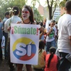 Logo Las FARC en AM 750