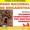 Logo PARO NACIONAL DE BRIGADISTAS 18 de noviembre