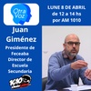 Logo Com. Telefónica con Juan Giménez, es director de Creciendo Juntos
