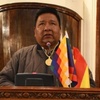 Logo #GolpeDeEstadoEnBolivia Cacería contra legisladores del MAS