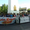 Logo Conflicto en la planta GGM de Las Flores, donde se fabrican zapatillas Pony, Asics y Signia