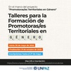 Logo La UNPAZ lanza un curso de formación de promotoras/es Territoriales en Género 
