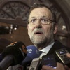 Logo Mariano Rajoy y Pedro Sánchez se reúnen vía telefónica tras ataques en París  