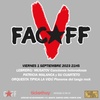 Logo Victor Hugo Morales anuncia el 5to FACAFF. Viernes 1ro de septiembre. La Vidú, Malanca y Lebrero