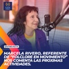 Logo #EntrevistaLU14 Marcela Rivero