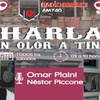Logo charlas con olor a tinta editorial Omar Plaini 