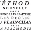 Logo Le plain-chant - différenciations