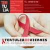 Logo #TertuliaDeViernes ETS Día Mundial de Acción Contra el HIV Noticiero Central Radio UNR