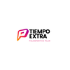 Logo Primer Programa Tiempo Extra - Nayla Alvarez y Julian Lopez 