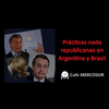 Logo Prácticas nada republicanas en Argentina y Brasil