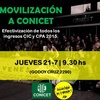 Logo Nota a Lucía Maffey de Jóvenes Científicos Precarizados por la movilización al CONICET del 21-07-16