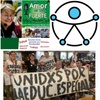 Logo Unidxs por Ed. Especial lucha por inclusión real, no la inclusión boba que promueve el gobierno