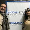 Logo María José Demare  en radio nacional Rosario recibió a Enrique Llopis