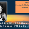 Logo #LetiMartinez en #CosaDeNegros por @FMLaPatriada poesía de Abelardo Castillo, el escritor total.