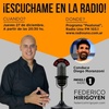 Logo Federico Hirigoyen es entrevistado en el programa Peatonal en Radio Uno