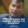 logo Rafael Correa - Rompiendo Moldes - Radio 10