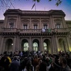 Logo LA LUCHA DE LXS TRABAJADORES JUNTO A LA COMUNIDAD FRENAN EL CIERRE DEL HOSPITAL LAURA BONAPARTE