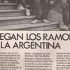 Logo Ramones en Argentina x El Gallo Bluguermann